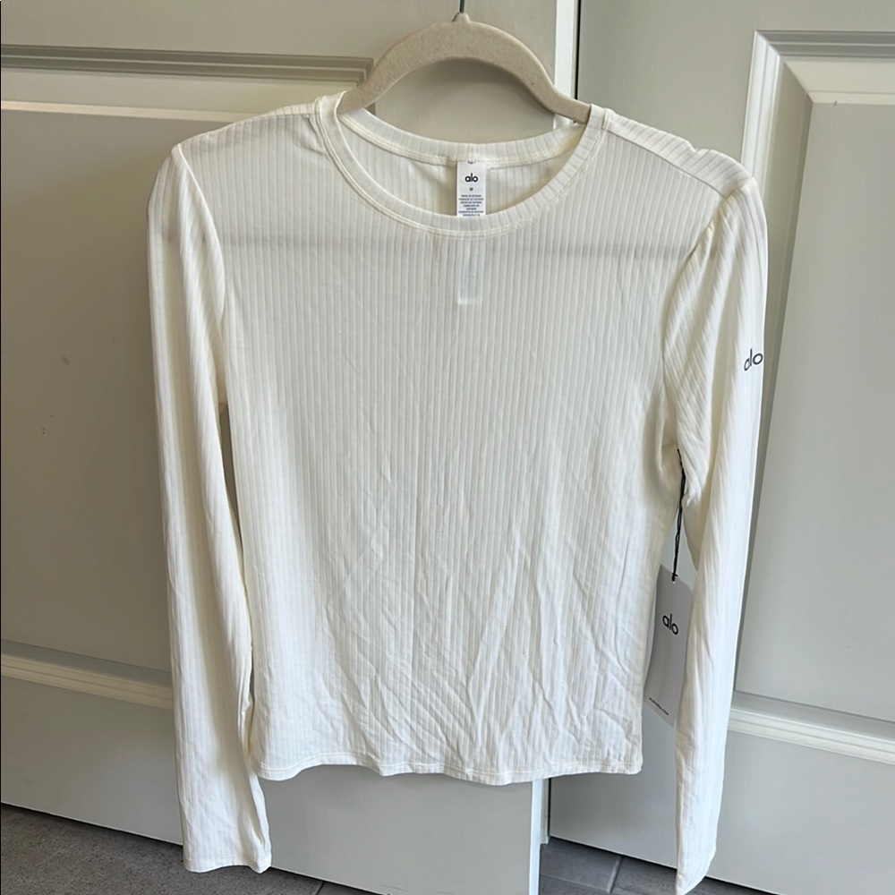 Alo Ribbed Sea Coast Long Sleeve